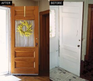 An Entry Door Makeover