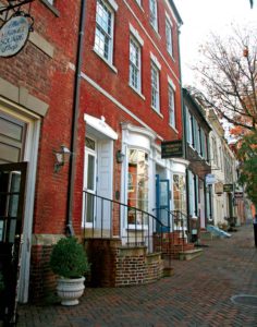 Colonial Buildings in Alexandria, Virginia