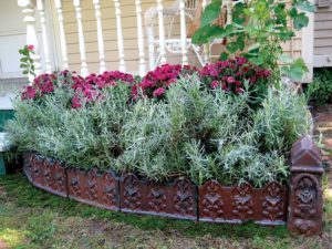 Decorating the Garden with Antiques