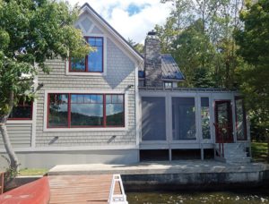 New Life for a Lakefront Cottage