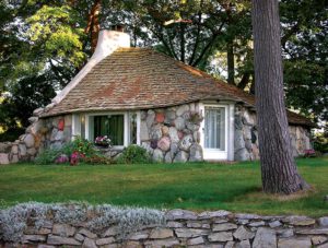 Mushroom Houses of Charlevoix, Michigan