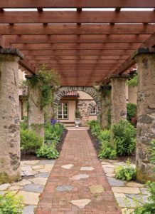 Pergola Designs for Old-House Gardens