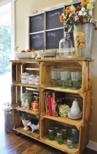 Make Shelves Out of Wooden Crates