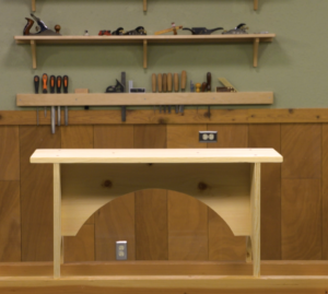 Small Shaker Bench Part 3: Attaching the Top & Finishing