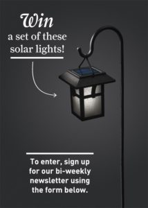 Portfolio Solar Path Light Giveaway