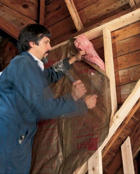 How to Insulate an Attic with Fiberglass - This Old House