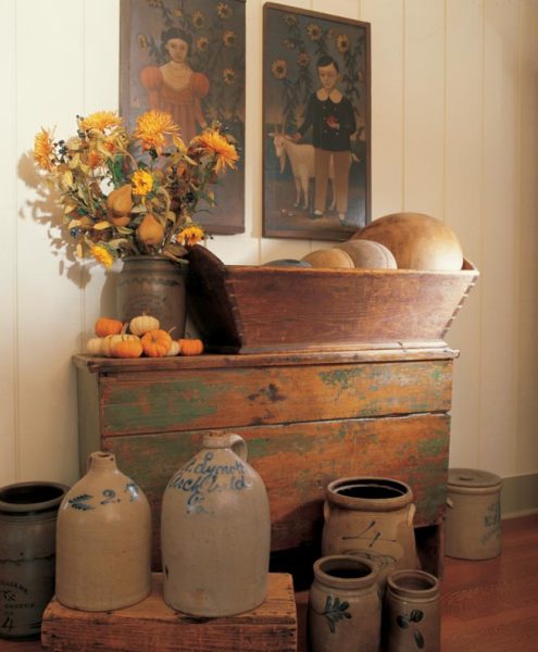 3 Ideas for Decorating with Primitives and Folk Art