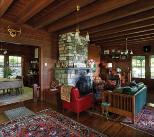 A Rustic Catskills House Preserved