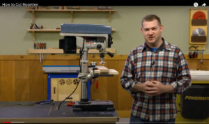 Video: How to Cut Rosettes With a Drill Press