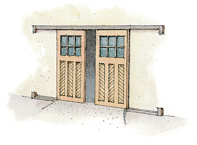 sliding garage doors