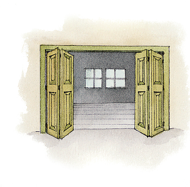 folding garage doors