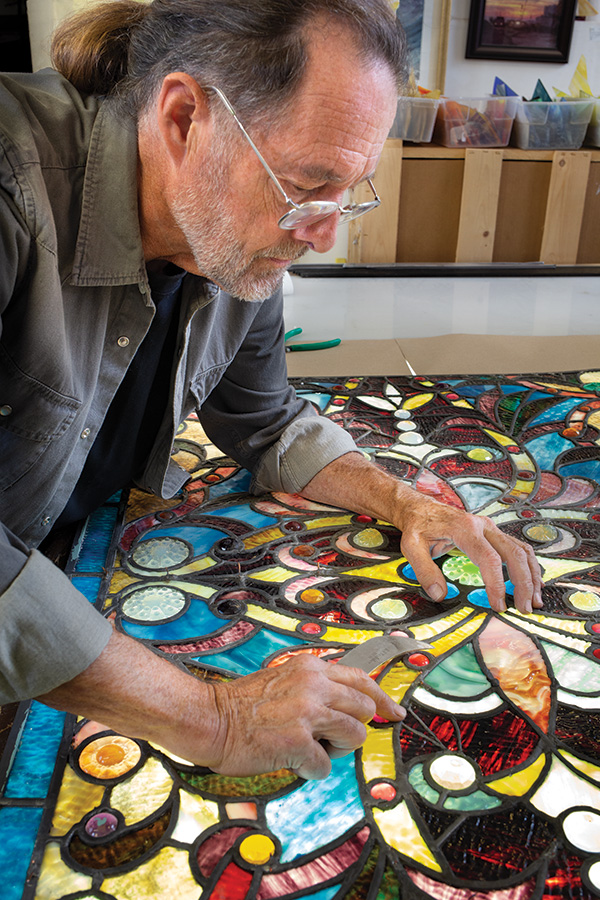 patrick clark stained glass artist